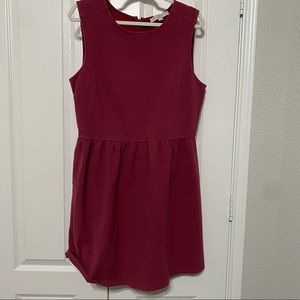 Maroon dress 14